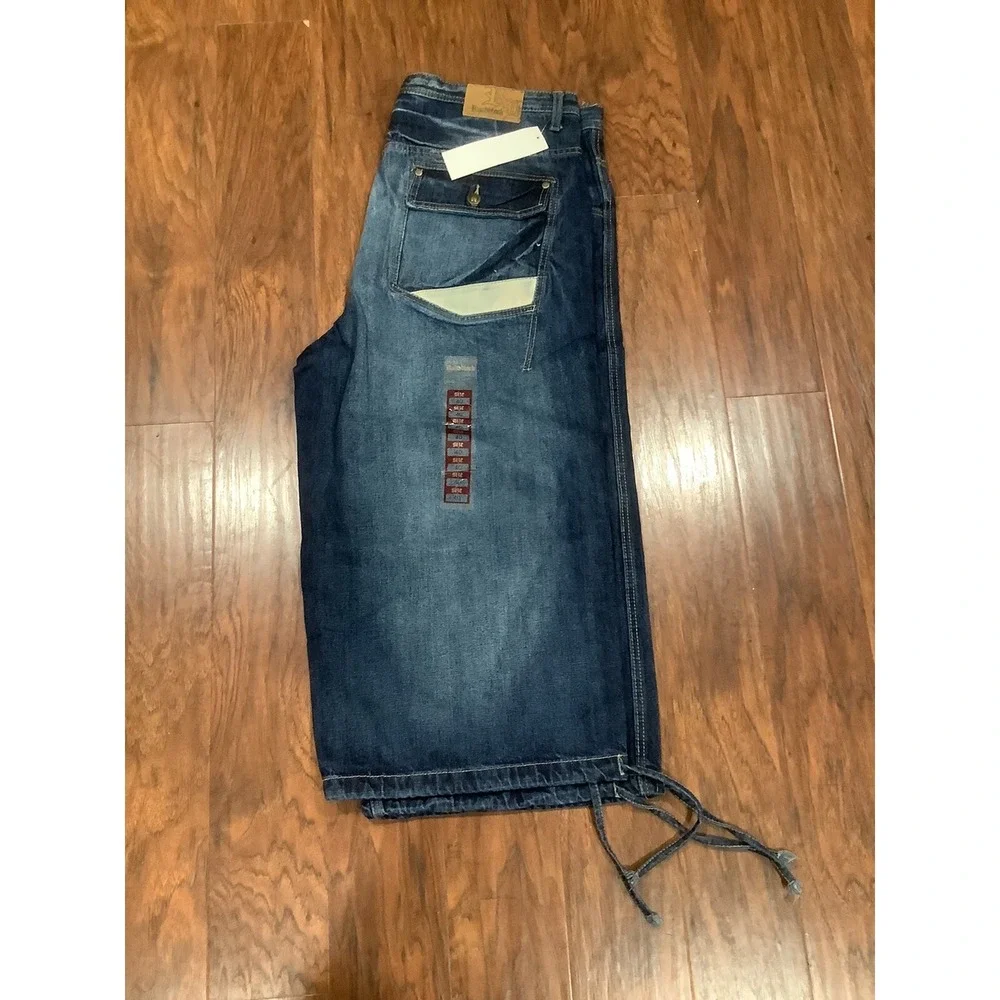 Vintage Roadblock Jeans Men's 40 Baggy Shorts Rap Y2K Hip Hop